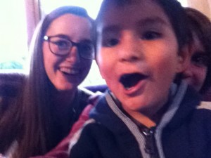 Diego excited
